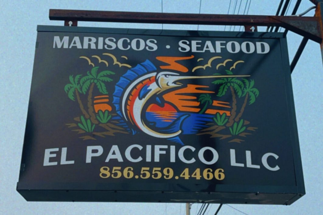 El Pacifico Sign Board